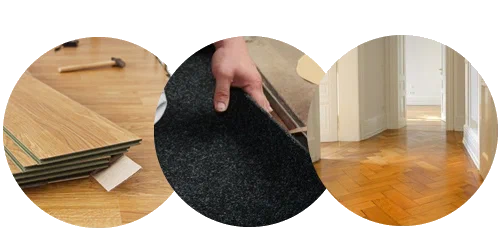 Bodenbeläge: Laminat, Teppich, Parkett