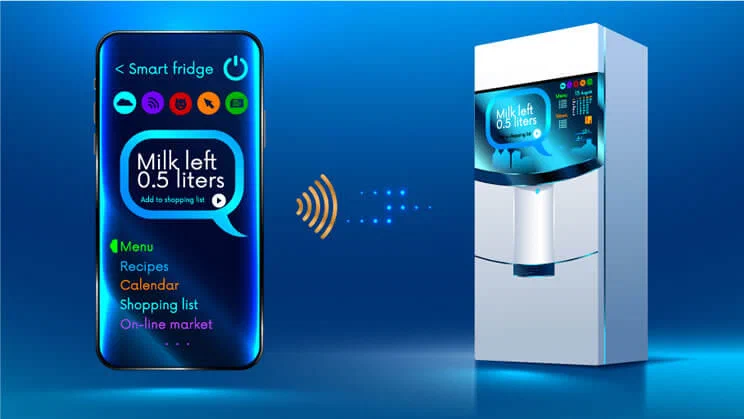 Smart Home digitaler Kühlschrank
