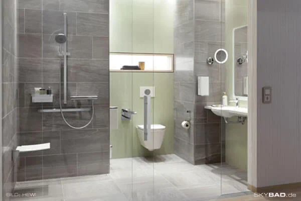 Barrierefreies Badezimmer