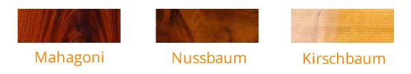 Bidermeier Holzarten