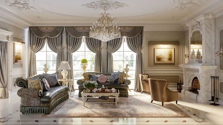 Barocke Wohnzimmer Möbel