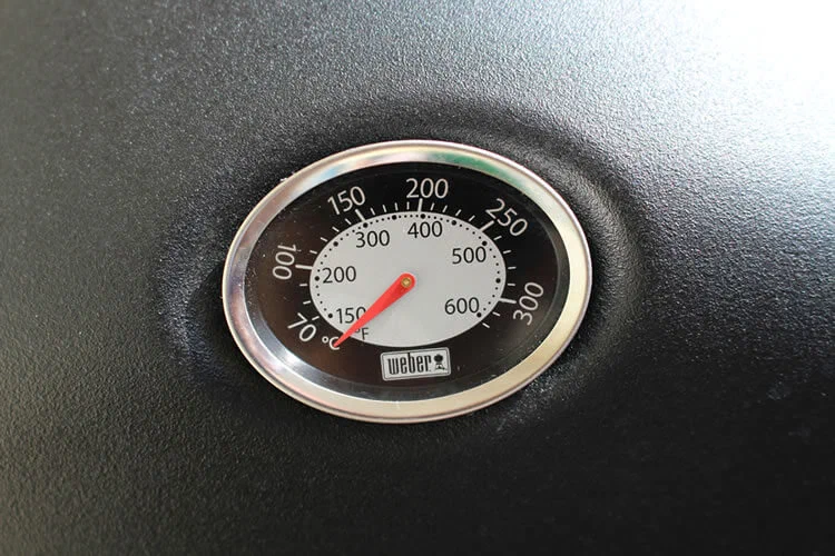 Termometer eines Gasgrills