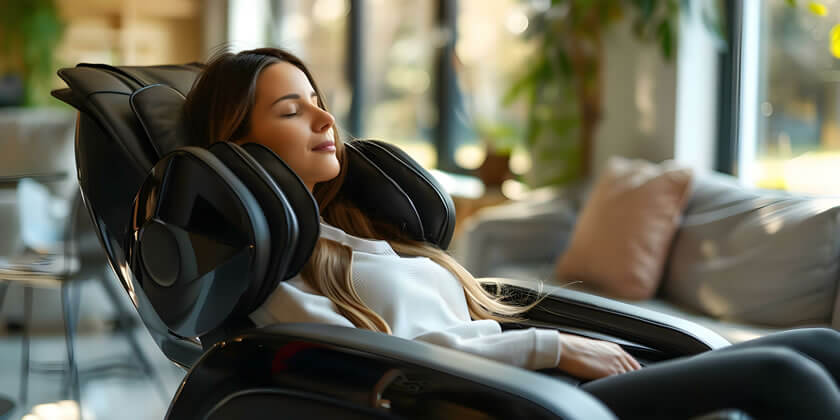 Entspannung im Massagesessel