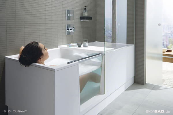 Barrierefreie Badewanne