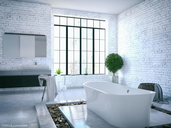 Modernes Badezimmer
