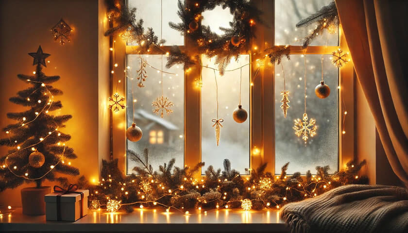 Fensterdeko Weihnachten