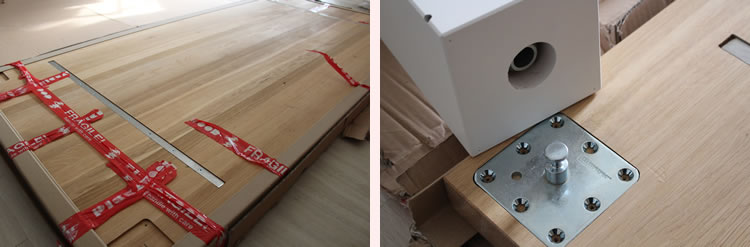 Pickawood Esstisch Lieferung und Montage