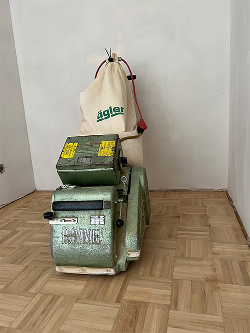 Parkett Schleifmaschine Grobschliff
