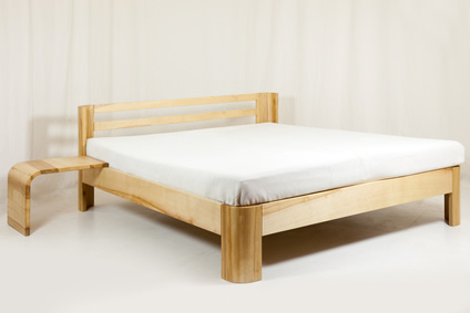 Das passende Bett für Massivholz-Fans (200 m breit)