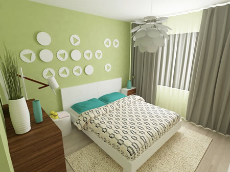 Zweckdienliches Schlafzimmer