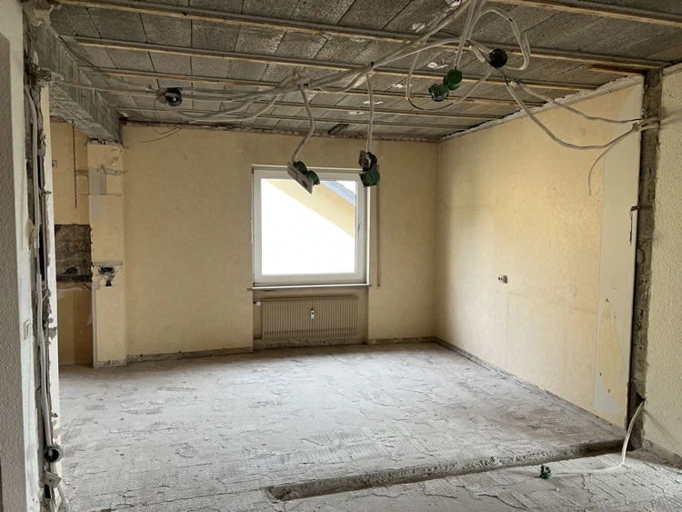 Abbruch Innenwand