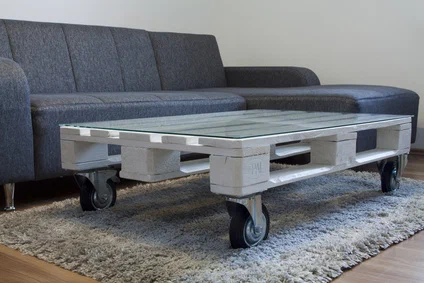 Tisch aus Paletten