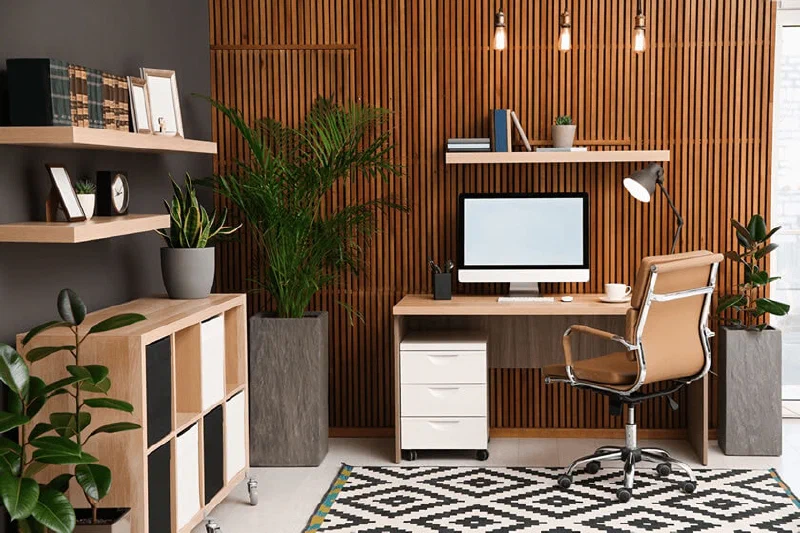 Akustikpaneele im Home Office
