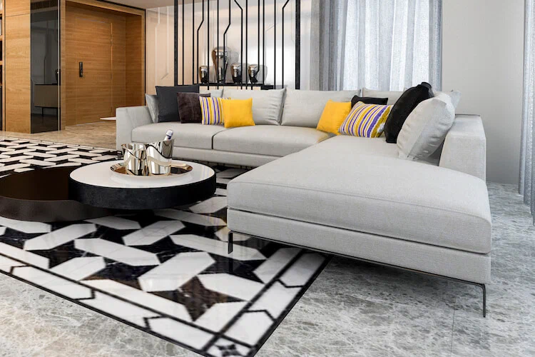 Wohnzimmer moderne Couch