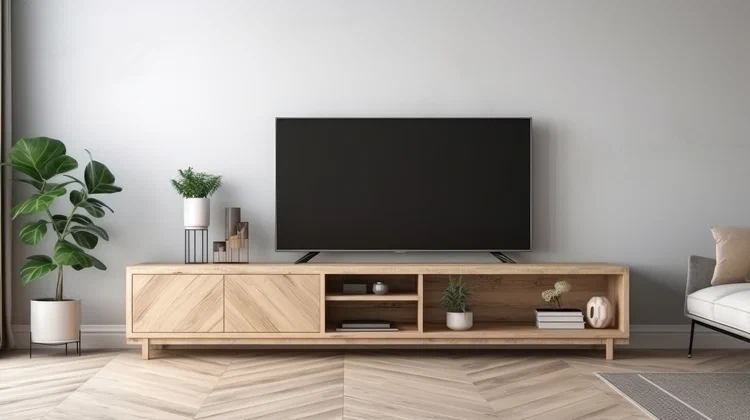 TV Schrank in Holzoptik